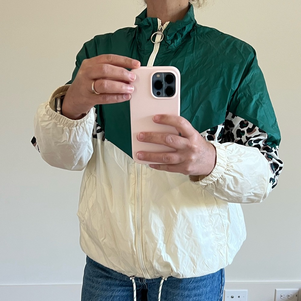 Parachute fabric jacket